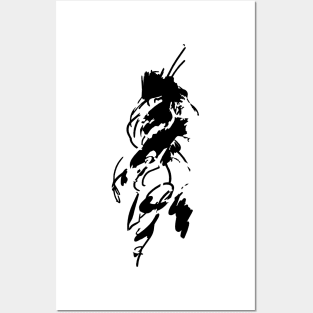 Indian Headman Minimal Inkart / Vintage Look Posters and Art